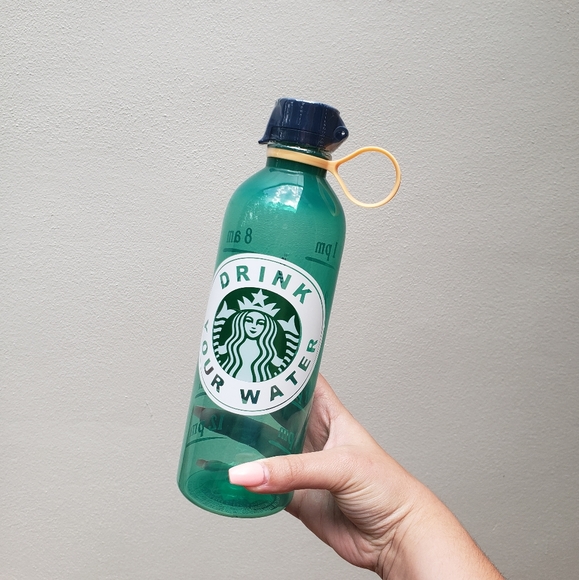 Starbucks Other - Starbucks water bottle custom water intake log
